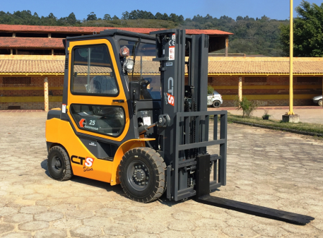 Cabine para empilhadeira